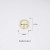 1 Needle buckle 