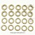 Antique gold whole eyelet kit x1 
