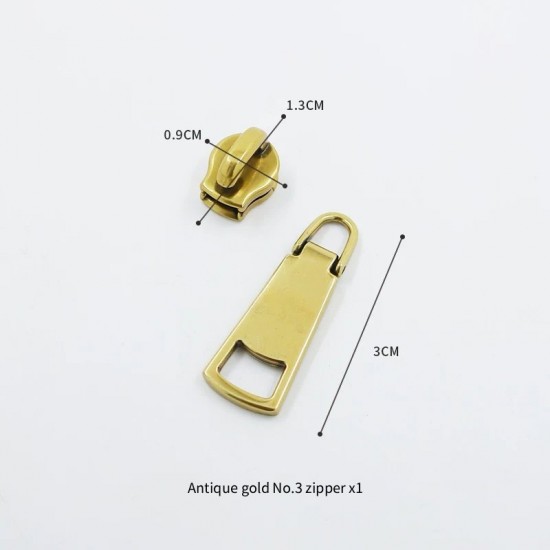 Bag repair hardware, Coach zippers