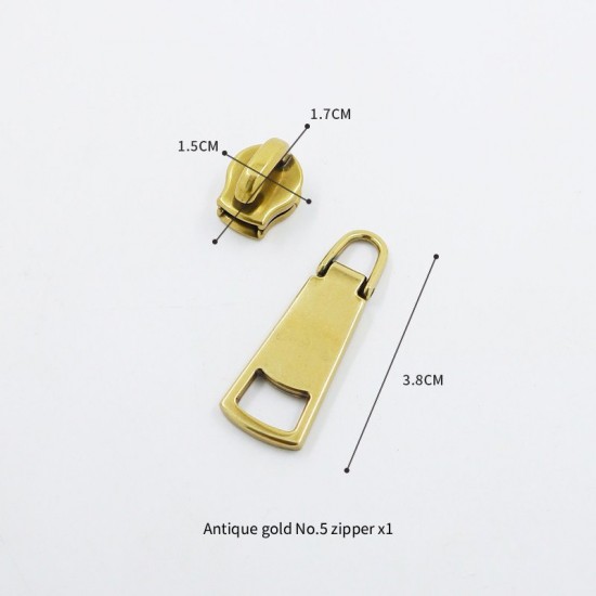 Bag repair hardware, Coach zippers