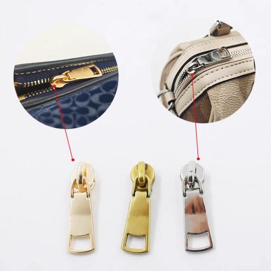 Bag repair hardware, Coach zippers