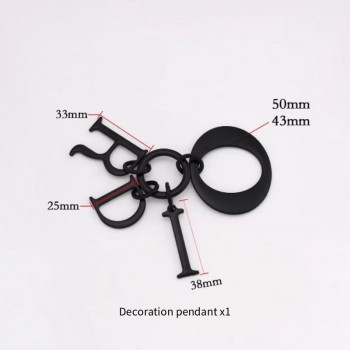 Bag repair hardware, Dior Lady D-joy black