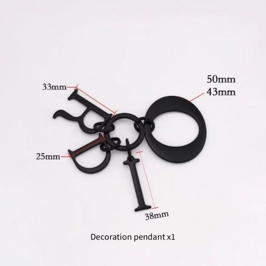 Bag repair hardware, Dior Lady D-joy black