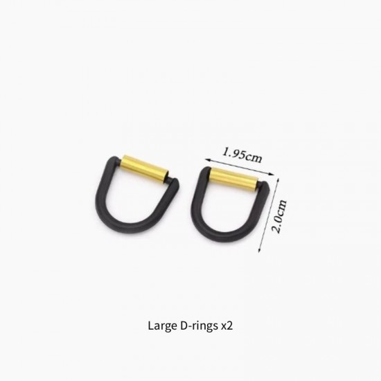 Bag repair hardware, Dior Lady D-joy black