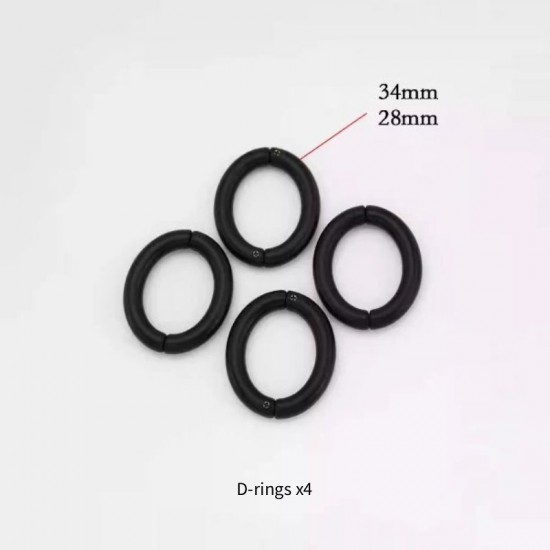 Bag repair hardware, Dior Lady D-joy black