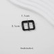 Bag repair hardware, Lady Dior black (3 grids)