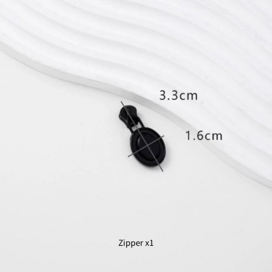 Bag repair hardware, Lady Dior black (3 grids)