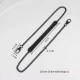 Bag repair hardware, Lady Dior black (3 grids)