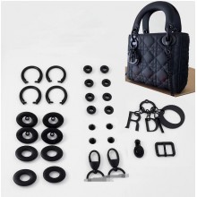 Bag repair hardware, Lady Dior black (3 grids) Bag repair hardware, Lady Dior black (3 grids)
