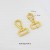 2 Gold dog hooks 