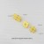Gold lock magnetic buttons kit 
