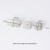 Silver lock magnetic buttons kit 