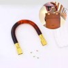 Bag repair hardware, Fendi Roma tote mini, 2 handles