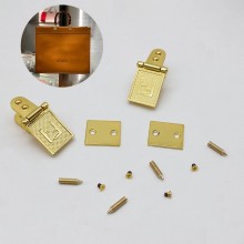 Bag repair hardware, Fendi Roma tote, 2 tabs Bag repair hardware, Fendi Roma tote, 2 tabs