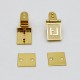 Bag repair hardware, Fendi Roma tote, 2 tabs