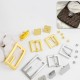 Bag repair hardware, Fendi Zucca