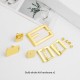 Bag repair hardware, Fendi Zucca