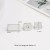 Silver lock magnetic buttons 