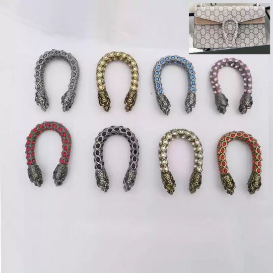 Bag repair hardware, Gucci Dionysus logos
