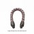 Large-Antique silver with pink diamond 