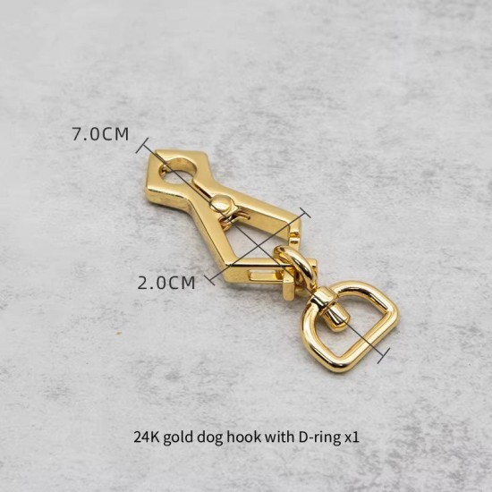 Bag repair hardware, Gucci dog hooks