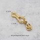 Bag repair hardware, Gucci dog hooks