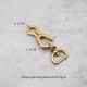 Bag repair hardware, Gucci dog hooks