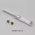 2 Slotted screws 