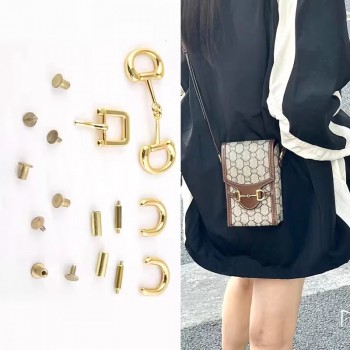 Bag repair hardware, Gucci Horsebit 1955 phone case