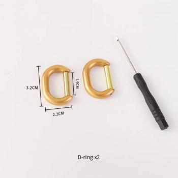 Bag repair hardware, Gucci Ophidia Messenger, 2 D-rings