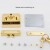 Whole lock kit with keys 