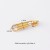 Gold 4cm puller with g2 slider 