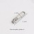 Silver 4cm puller with g4 slider 