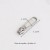 Silver 4cm puller with g5 slider 