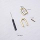 Bag repair hardware, LV Dauphine