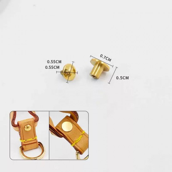 Bag repair hardware, LV Neverful rivets