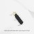 Black puller with black leather coat and gold D-ring 