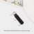 Black puller with black leather coat and silver D-ring 