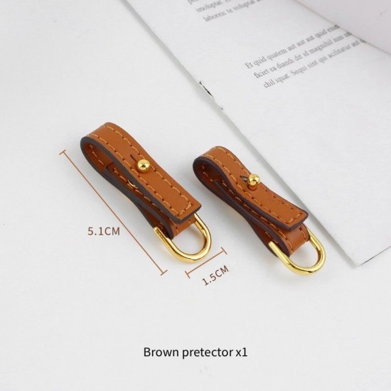 Bag repair hardware, MCM Toni Visetos zipper puller and protector Bag repair hardware, MCM Toni Visetos zipper puller and protector