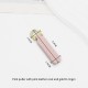 Bag repair hardware, MCM Toni Visetos zipper puller and protector Bag repair hardware, MCM Toni Visetos zipper puller and protector