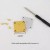 Gold small nameplate with 4 screws 