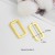 2 Square buckles 