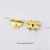 3.9cm Large gold lock 