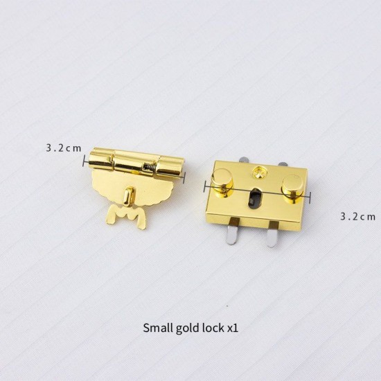 Bag repair hardware, MCM chain and lock