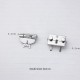 Bag repair hardware, MCM chain and lock