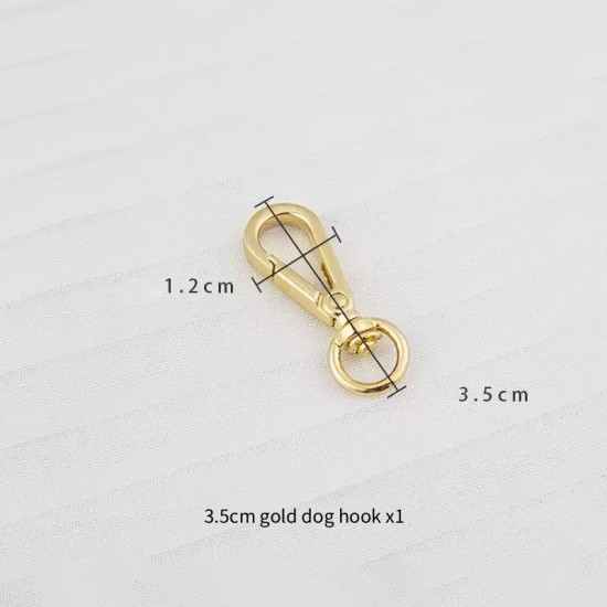 Bag repair hardware, MCM dog hook