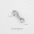 3.5cm Silver dog hook 