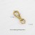 3.5cm antique gold dog hook 