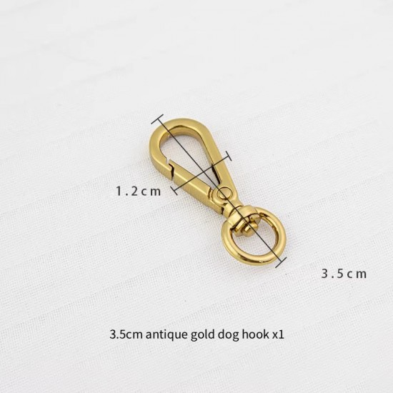 Bag repair hardware, MCM dog hook