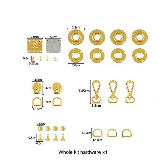 Bag repair hardware, MCM tobe bag Bag repair hardware, MCM tobe bag